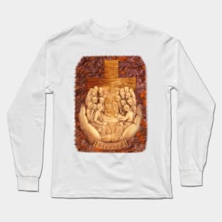 just pray cross Long Sleeve T-Shirt